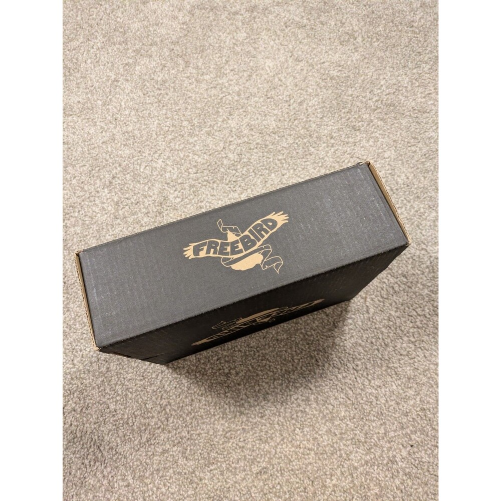 EMPTY REPLACEMENT SHOE / HEEL BOX & DUST BAG ONLY - Freebird Randi Black Leather - Picture 7 of 9